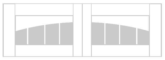 residential garage door panel Wynbridge